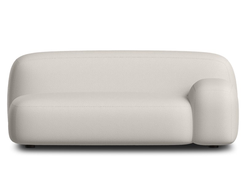 Диван прямой Риббл-1 Bucle White